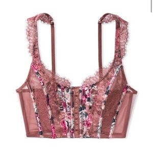 Victoria’s Secret Dream Angel Pink Floral Corset